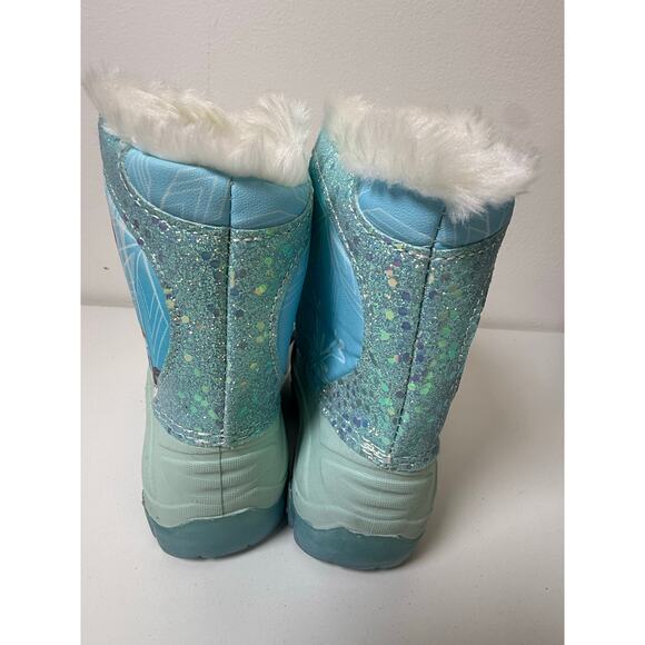 Disney Toddler Frozen Light Up Waterproof Winter Boots - Picture 5 of 6
